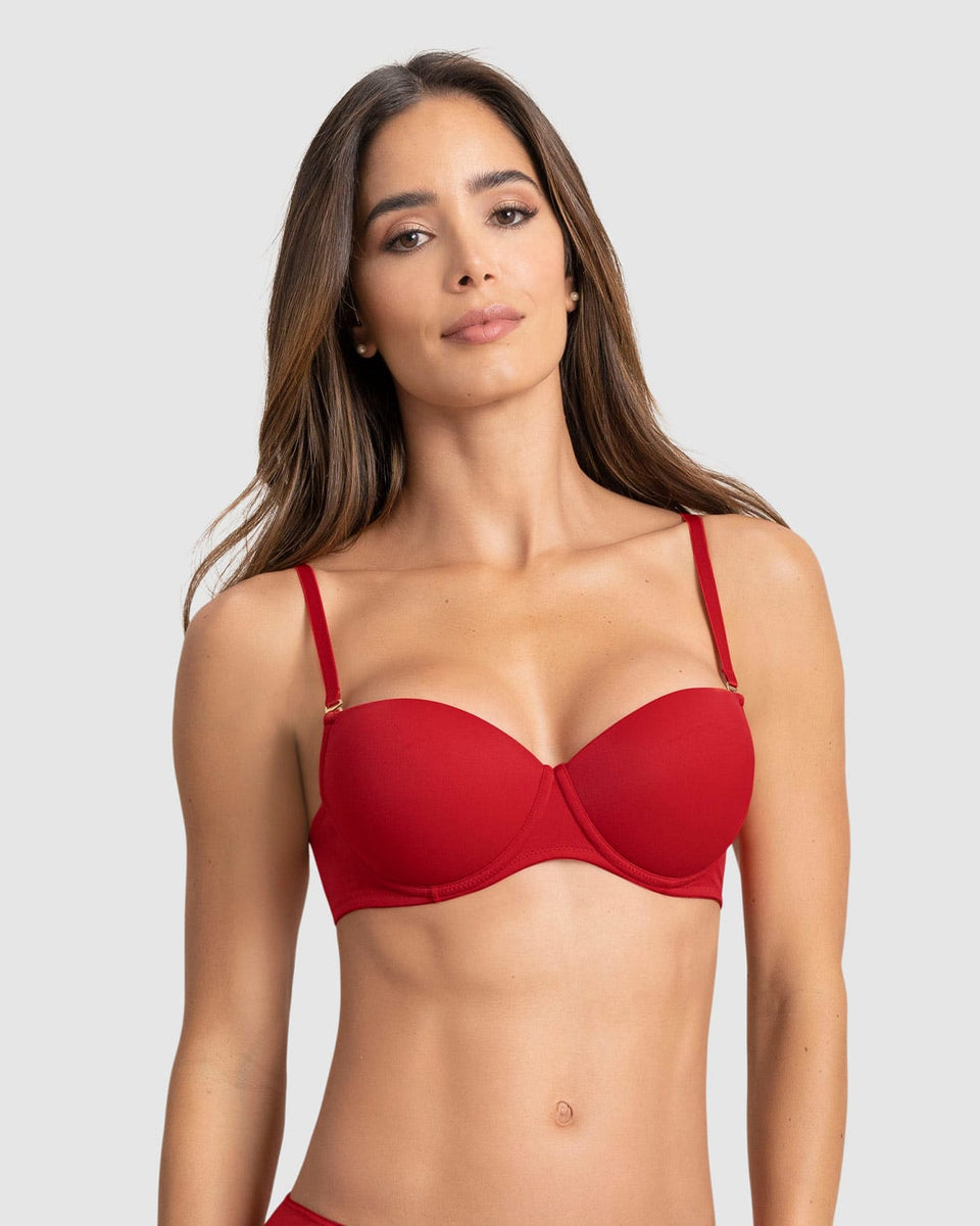 Brasier copa lisa con arcos y realce incorporado