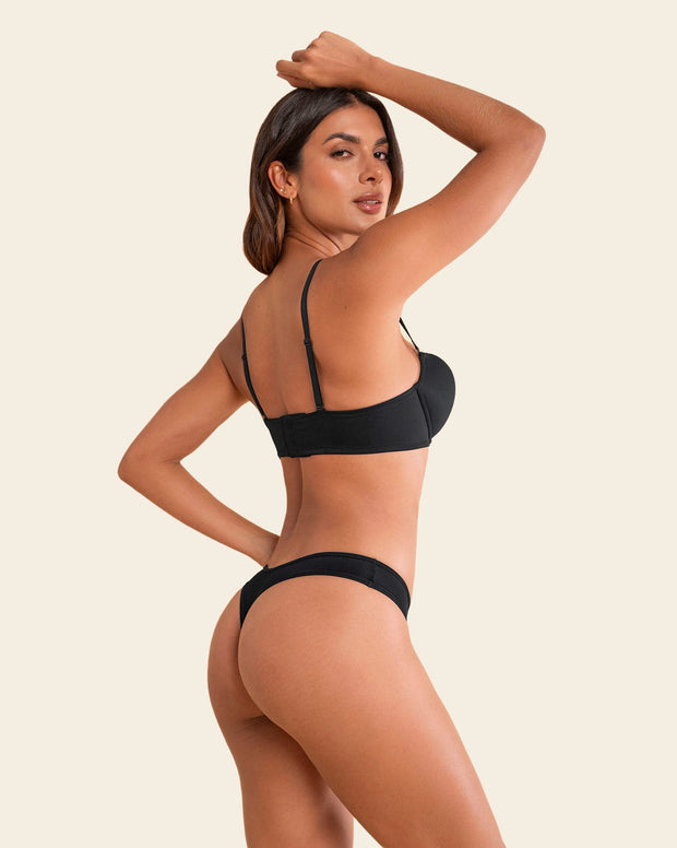 Brasier copa lisa con arcos y realce incorporado
