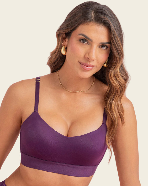Brasier tipo top ultraliviano con copas internas fijas