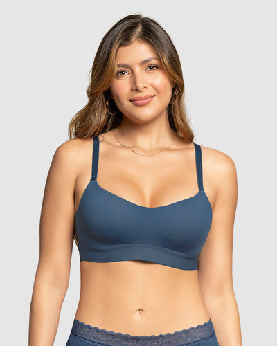 Brasier tipo top ultraliviano con copas internas fijas#color_599-azul