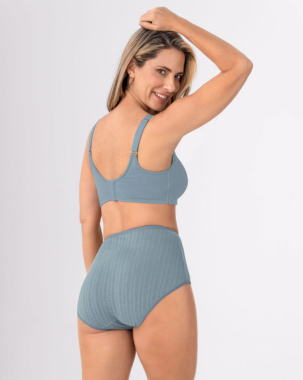 Brasier de alto cubrimiento elaborado en algodón