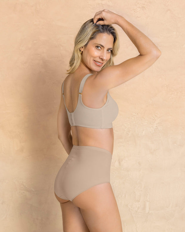 Brasier de alto cubrimiento elaborado en algodón