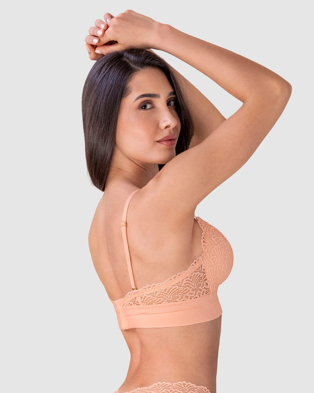 Brasier sin arco Liso y Encaje
