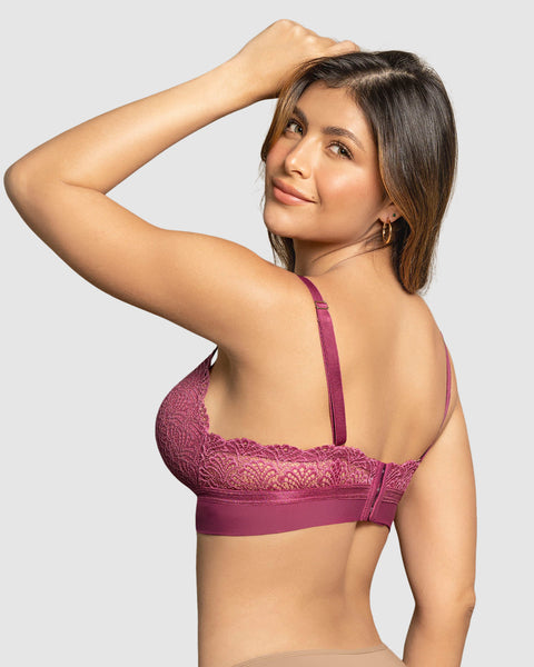 Brasier sin arco Liso y Encaje#color_300-rosa-medio