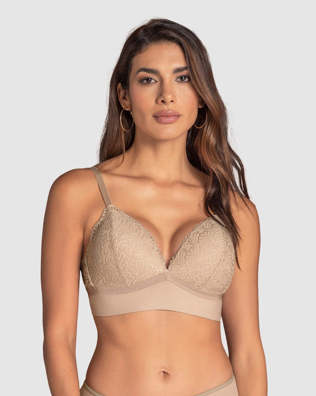 Brasier sin arco Liso y Encaje