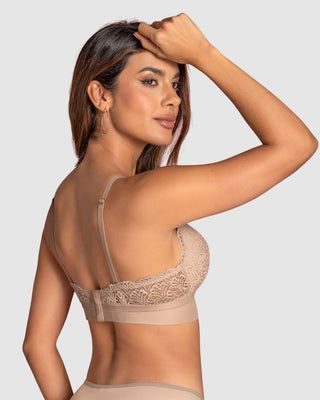 Brasier sin arco Liso y Encaje#color_802-cafe-claro