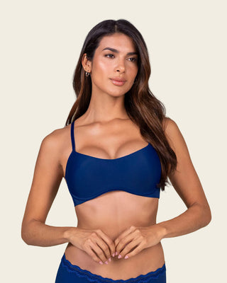 Brasier ultraliviano con copas internas fijas#color_596-azul-oscuro