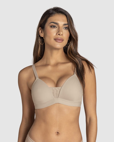 Brasier triangular sin arco estilo top#color_802-cafe-claro