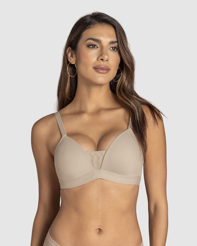 Brasier triangular sin arco estilo top#color_802-cafe-claro