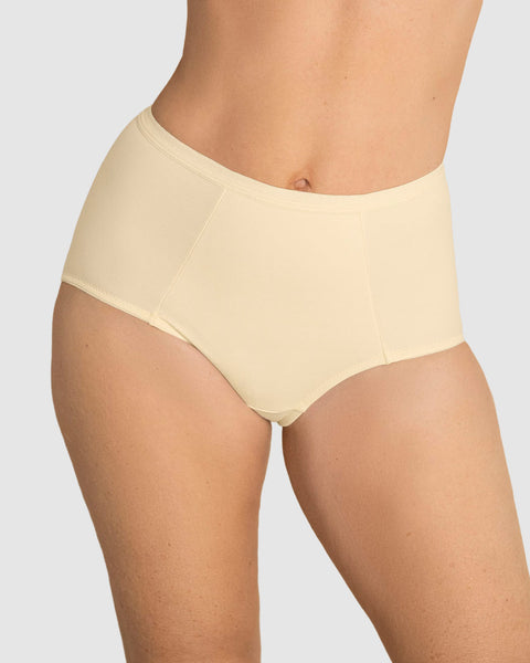Panty clásico de control suave con excelente modelación#color_111-vainilla