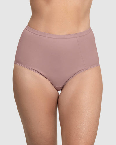Panty clásico de control suave con excelente modelación#color_a20-palo-rosa