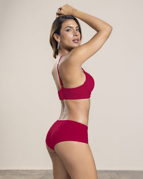 Panty hípster tela lisa#color_323-rojo