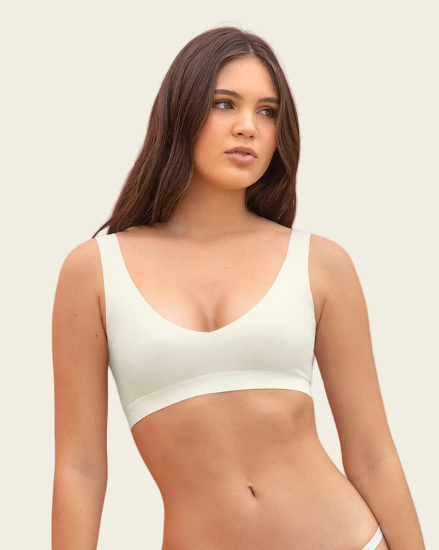 Paquete x 2 tops invisibles doble escote