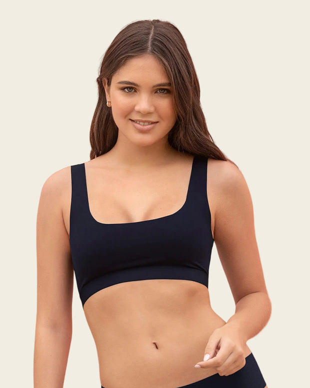 Paquete x 2 tops invisibles doble escote