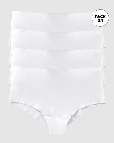 Paquete x 4 cacheteros invisibles tiro alto#color_000-blanco
