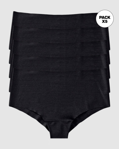 Paquete x 5 cacheteros invisibles tiro alto#color_700-negro