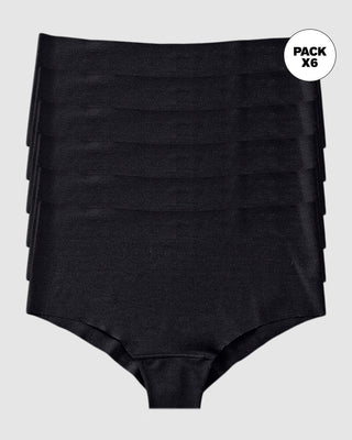 Paquete x 6 cacheteros invisibles tiro alto#color_700-negro