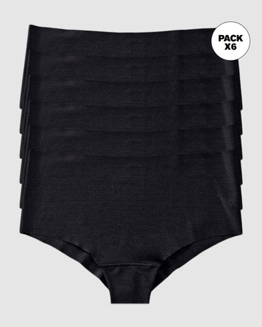 Paquete x 6 cacheteros invisibles tiro alto#color_700-negro