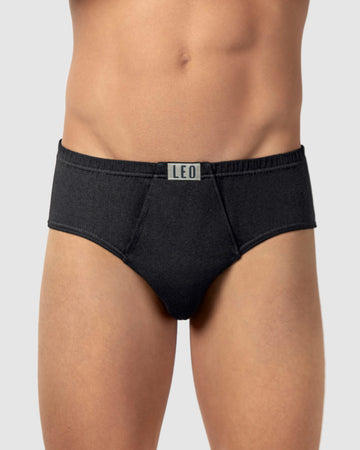 Paquete x 3 Pantaloncillos Clásicos Leo 100% en Algodón#color_s16-negro-verde-azul