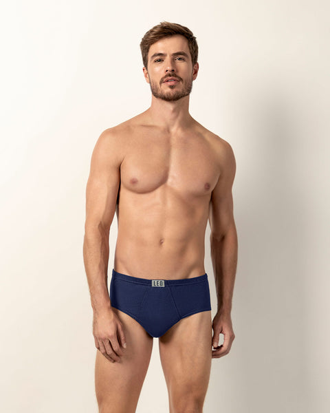 Paquete x 3 Pantaloncillos Clásicos Leo 100% en Algodón#color_s16-negro-verde-azul