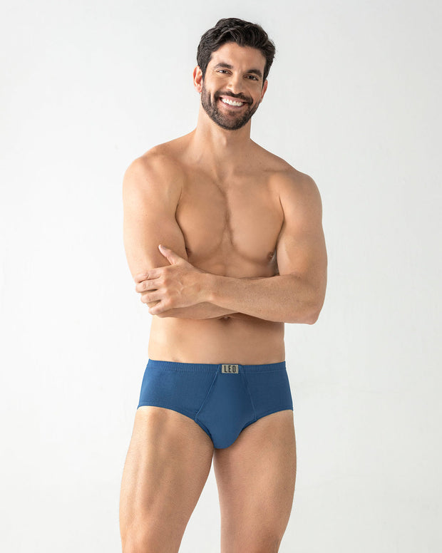 Paquete x 3 Pantaloncillos Clásicos Leo 100% en Algodón