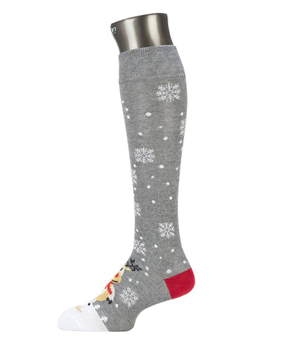 Calcetines Athlon de compresión media graduada 15/20 en algodón#color_500-gris