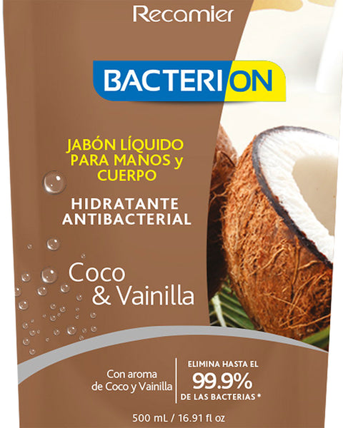 Bacterion Repuesto Jabón líquido Vainilla-Coco x 500ml#color_sin-color