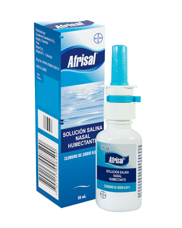 Afrisal® Solución Salina Nasal Cloruro de Sodio 0.65% Frasco x 30 ml#color_humectante