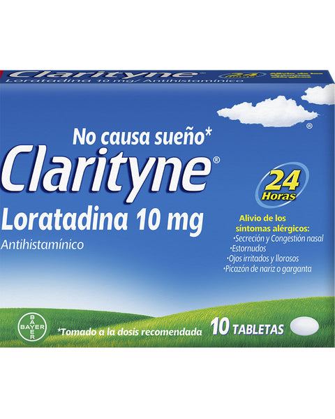 Clarityne® Loratadina Tabletas 10 mg#color_100-sin-color