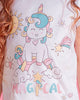 Pijama niña pantalón + camiseta Cool & Dry#color_000-blanco
