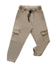 Pantalón cargo en drill niño Cool & Dry#color_147-kaki