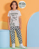 Conjunto niño camiseta + jogger en burda Cool & Dry#color_018-marfil