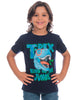 Camiseta manga corta niño en tela ultra suave Cool & Dry#color_024-azul-oscuro