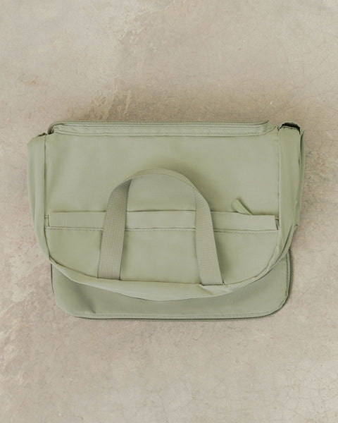 Morral plegable con 2 bolsillos exteriores#color_998-surtido-verde