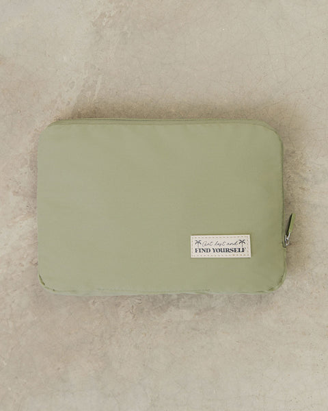 Morral plegable con 2 bolsillos exteriores#color_998-surtido-verde
