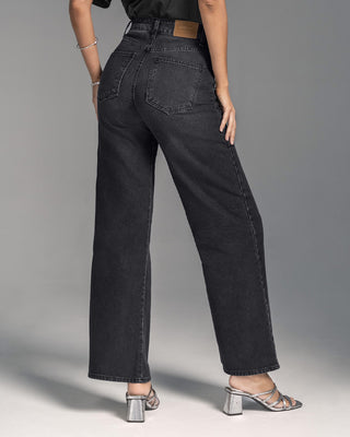 Jean bota amplia con detalle de piedras#color_700-negro