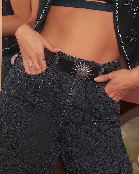 Jean bota amplia con detalle de piedras#color_700-negro