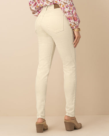 Jeans skinny esenciales para mujer#color_018-marfil