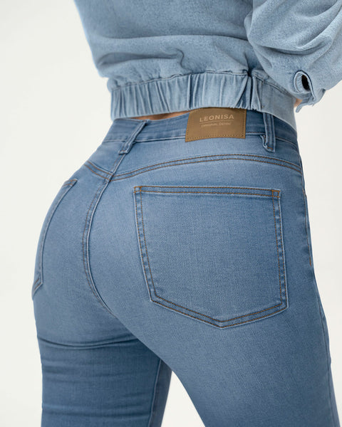 Jeans skinny esenciales para mujer#color_503-azul-medio