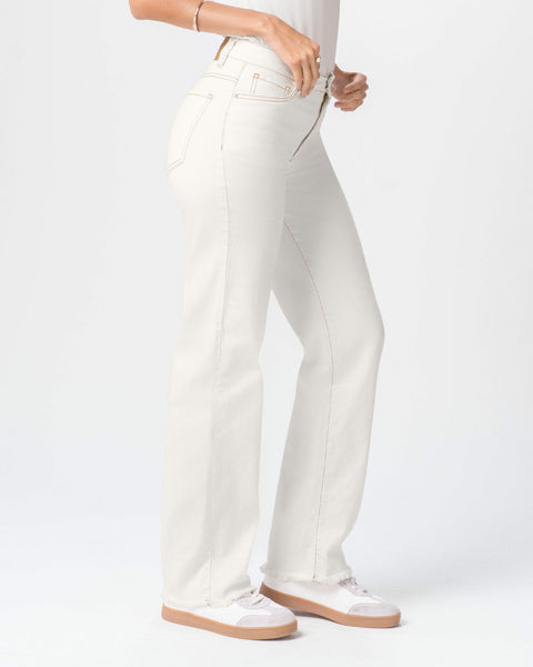 Jean bota recta básico con hilos en contraste#color_000-blanco