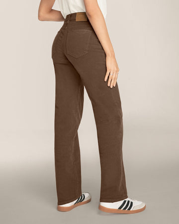 Jean bota recta para mujer#color_c23-cafe-chocolate
