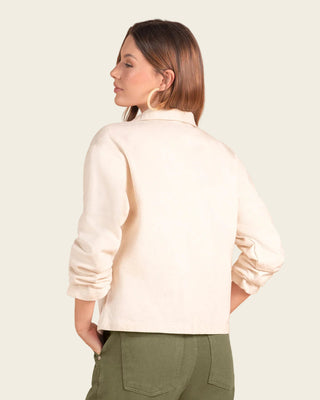 Chaqueta en denim con taches decorativos#color_018-marfil