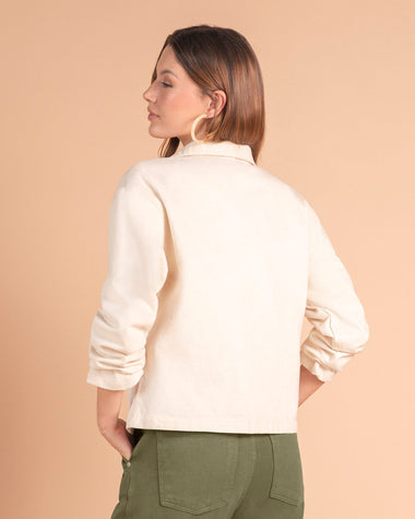 Chaqueta en denim con taches decorativos#color_018-marfil