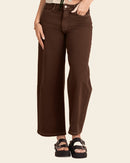 Jean bota amplia de largo crop#color_c23-cafe-chocolate