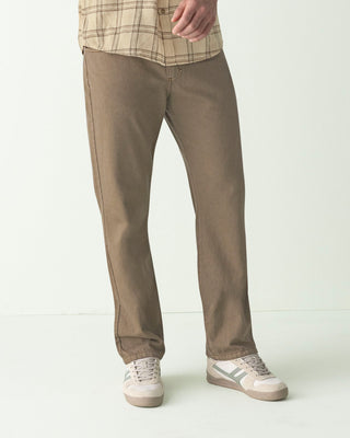 Jean masculino bota recta#color_835-cafe-med