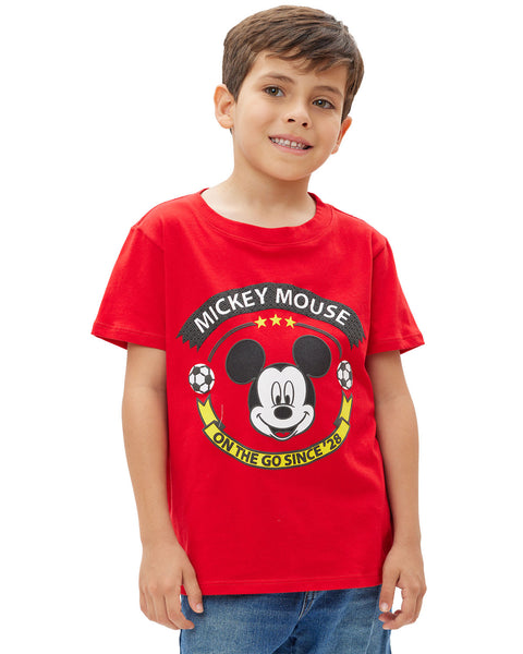 Camiseta manga corta niño#color_323-rojo