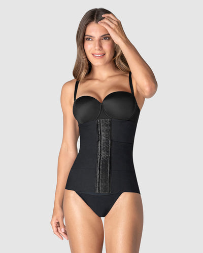 Faja cinturilla de control moderado tecnología skinfuse#color_700-negro