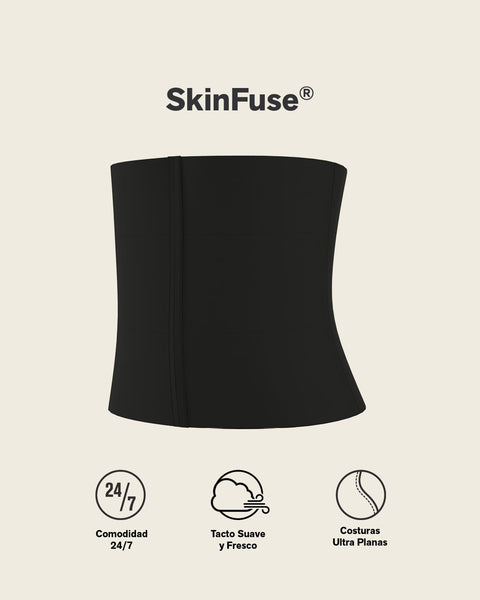 Faja cinturilla de control moderado tecnología skinfuse#color_700-negro