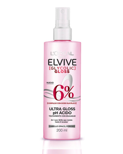 Acidifier L'Oreal Paris Elvive Glycolic Gloss 200 ml#color_100-sin