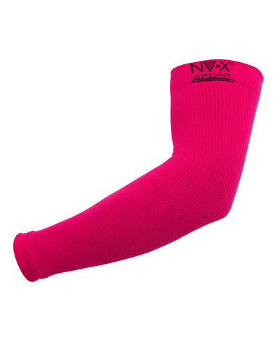 Mangas de compresión deportivas unisex 15-20 mmHg NV-X® Sport#color_200-fucsia